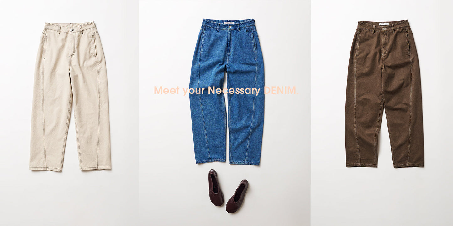 COMMON＋HAUSの「バレルパンツ」が手放せない！